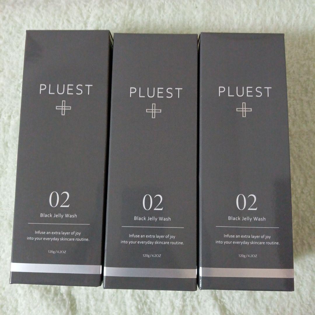 PLUEST02 プルエストブラックジェリーウォッシュ　3本セット