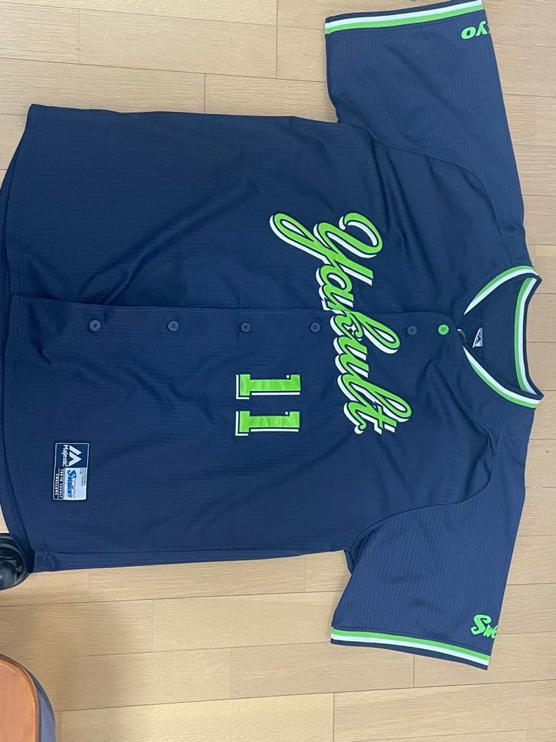 【東京ヤクルトスワローズ】#11 奥川泰伸　ビジターユニフォーム　XLサイズ