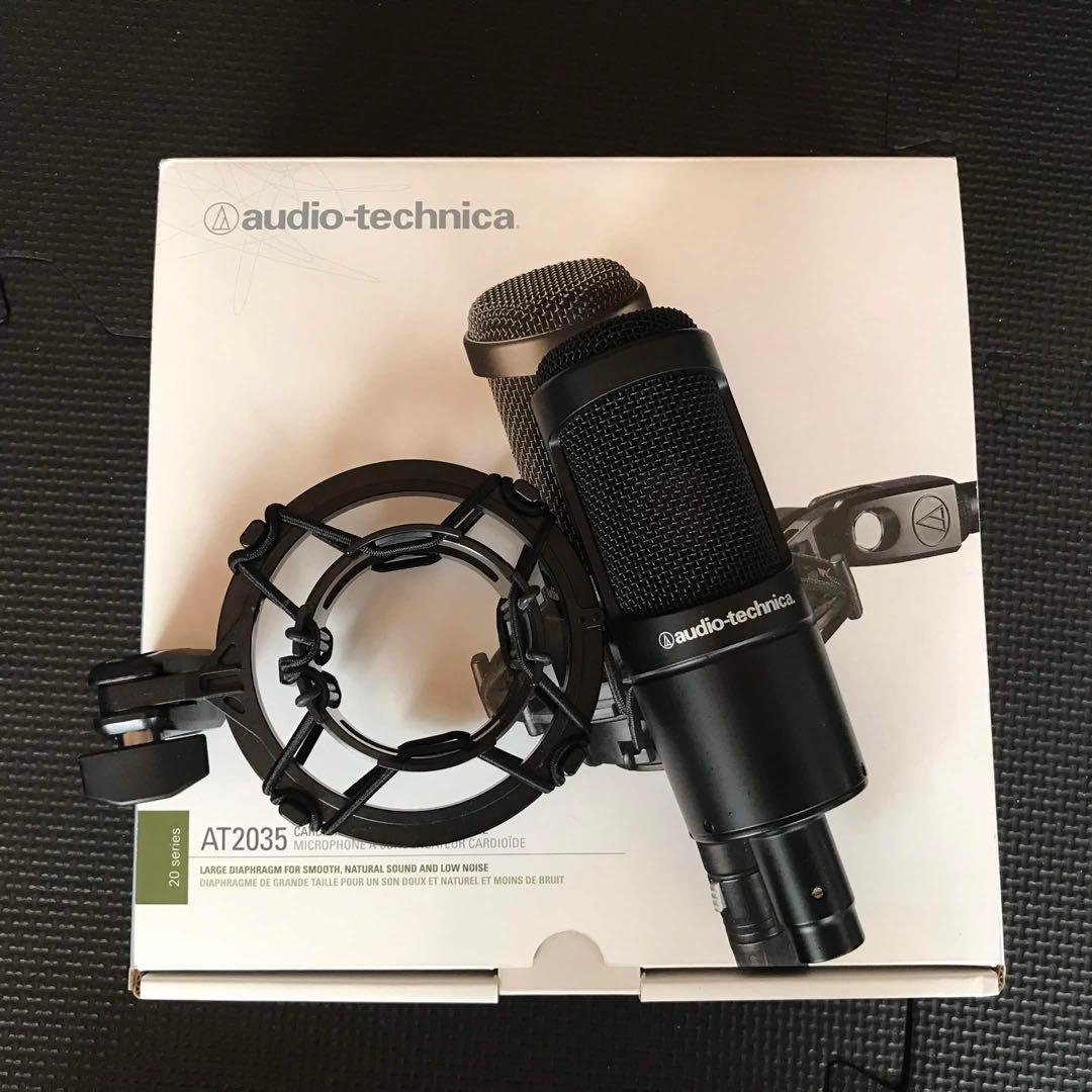 at2035 audio-technica AT2035 コンデンサーマイク