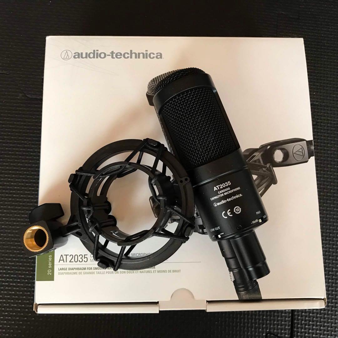 at2035 audio-technica AT2035 コンデンサーマイク