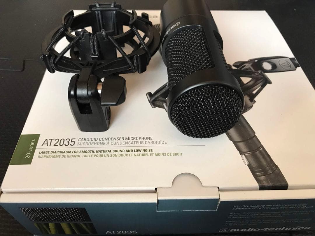 at2035 audio-technica AT2035 コンデンサーマイク