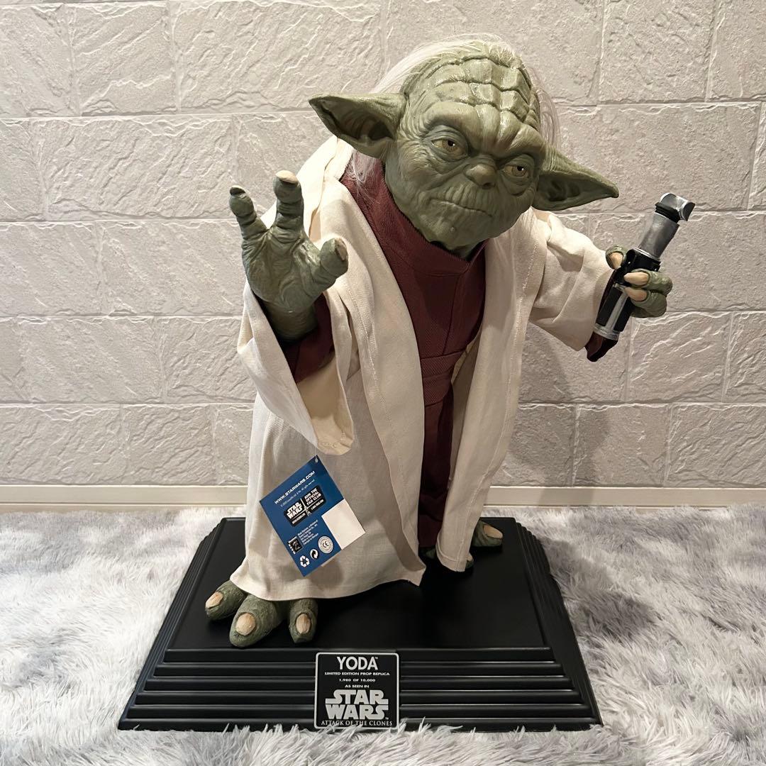【限定極美品】STAR WARS ヨーダ 等身大フィギュア 世界10000体