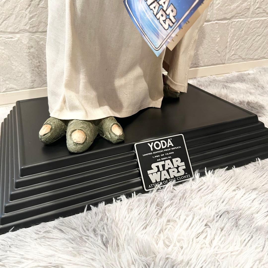 【限定極美品】STAR WARS ヨーダ 等身大フィギュア 世界10000体