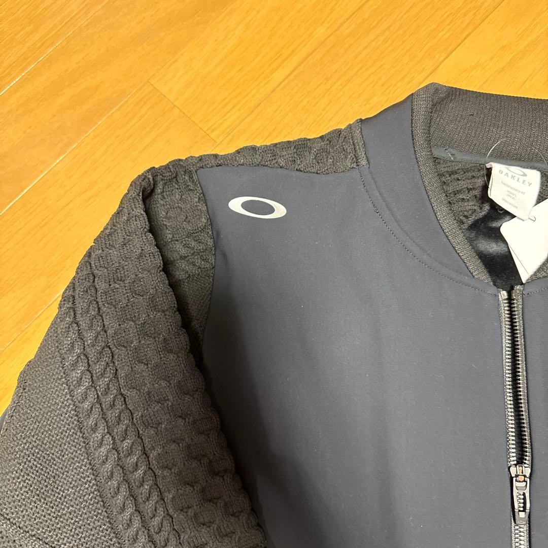 Oakley ブラック ジップアップジャケット