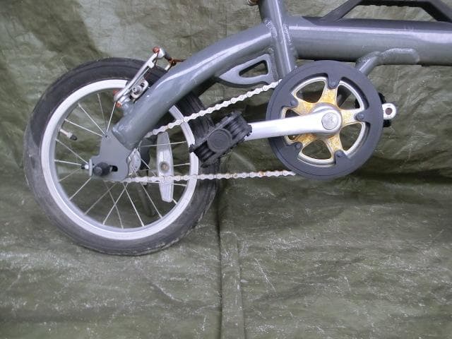 307：OUTRUNK 折りたたみ自転車　ジャンク　引取限定：埼玉県所沢市