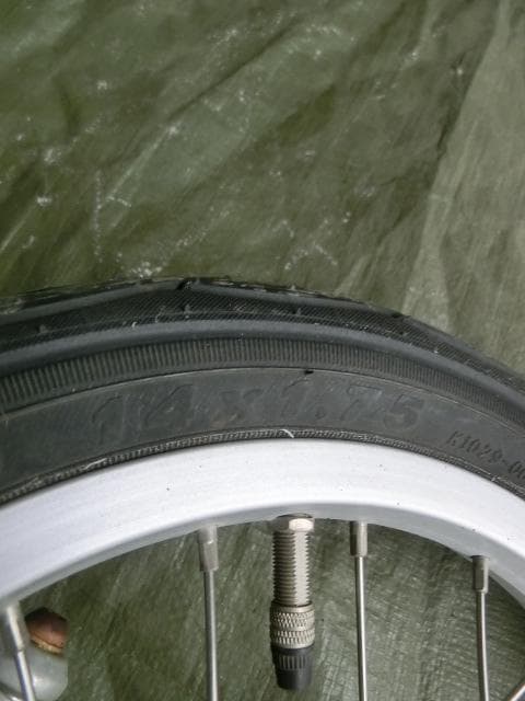 307：OUTRUNK 折りたたみ自転車　ジャンク　引取限定：埼玉県所沢市