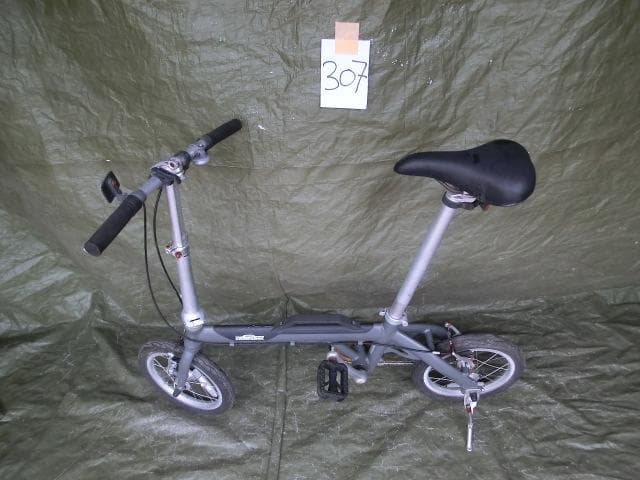 307：OUTRUNK 折りたたみ自転車　ジャンク　引取限定：埼玉県所沢市