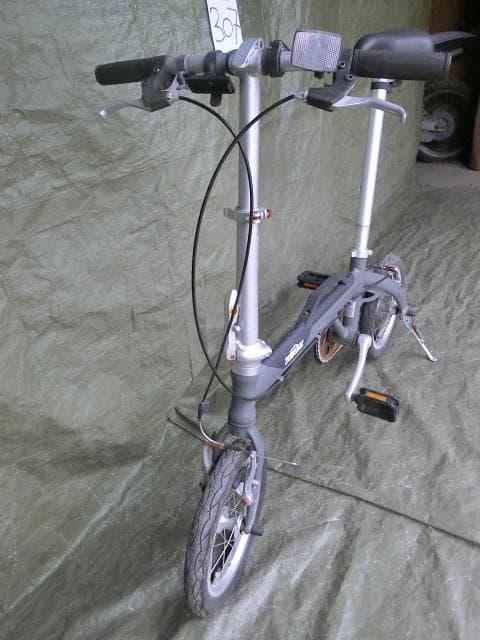 307：OUTRUNK 折りたたみ自転車　ジャンク　引取限定：埼玉県所沢市