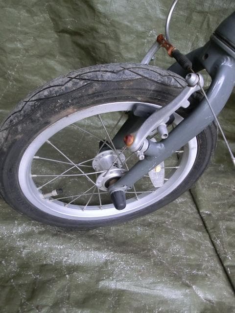 307：OUTRUNK 折りたたみ自転車　ジャンク　引取限定：埼玉県所沢市