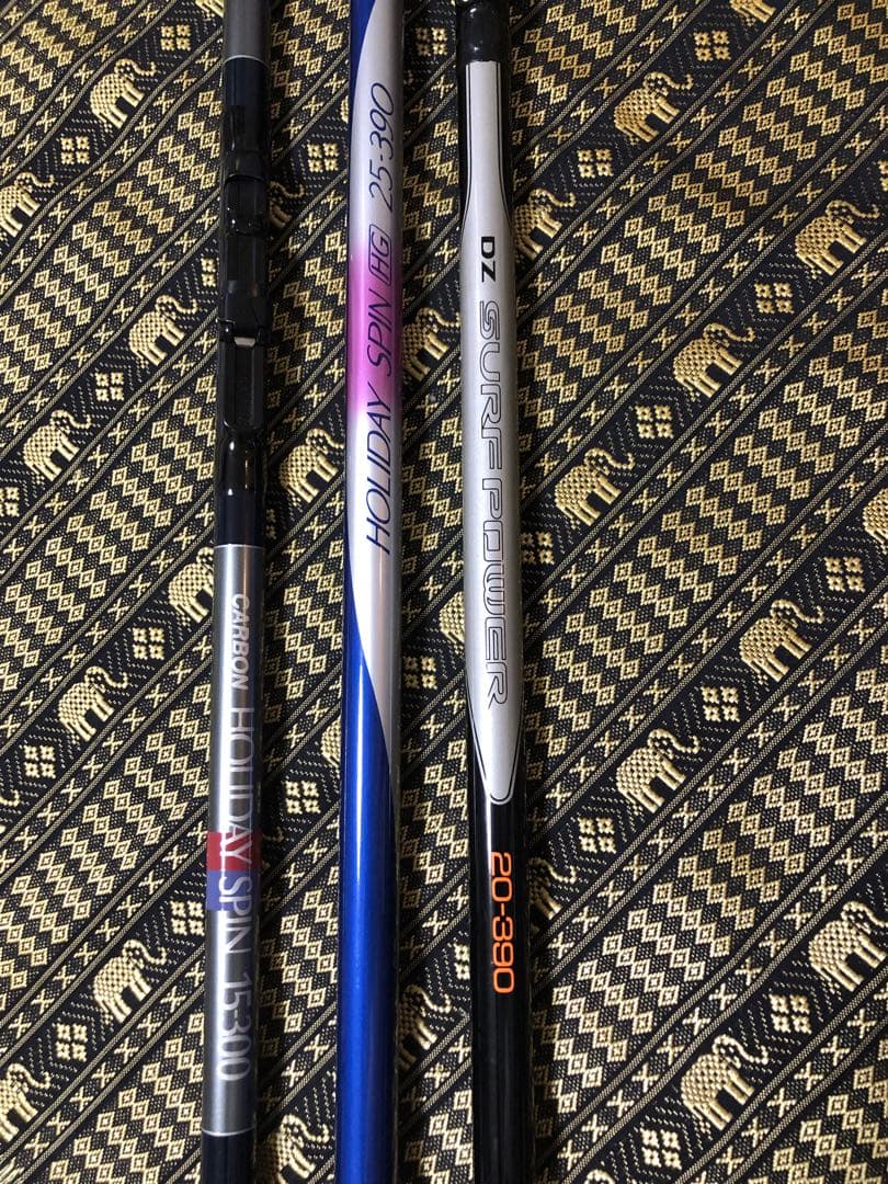 SHIMANO & DAIWA 投げ竿セット