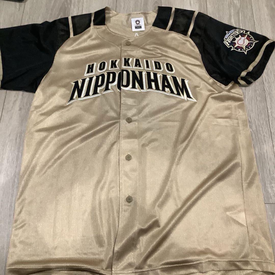 北海道日本ハムファイターズ　飯山裕志 ビジターユニフォーム　Oサイズ　未使用