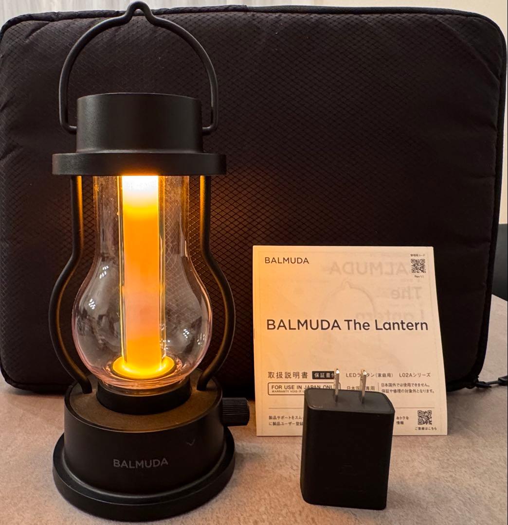週末限定特価◼️中古品◼️ BALMUDA The Lantern L02A-BK