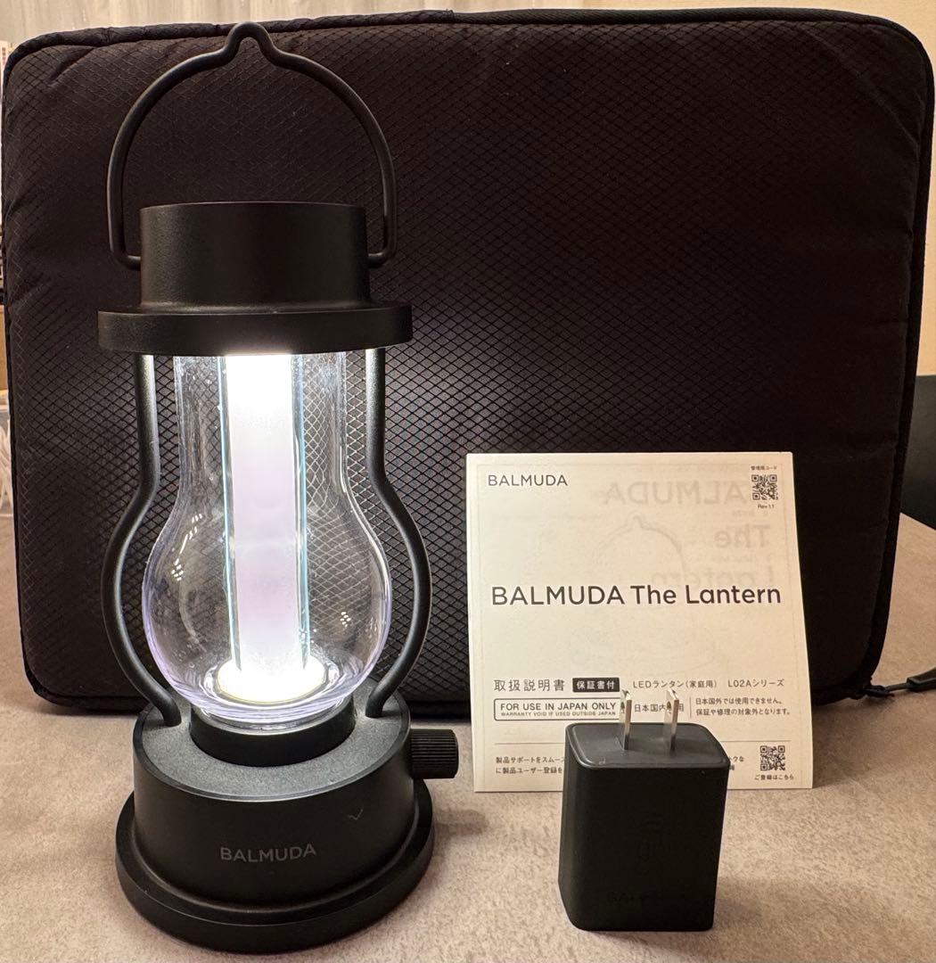 週末限定特価◼️中古品◼️ BALMUDA The Lantern L02A-BK