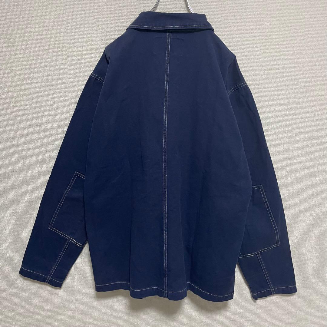 ステューシー ジャケット カバーオール ワンポイントロゴ