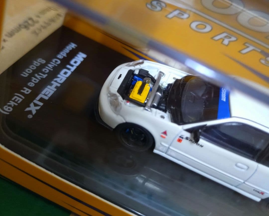 シビック タイプR EK9 Spoon 1/64