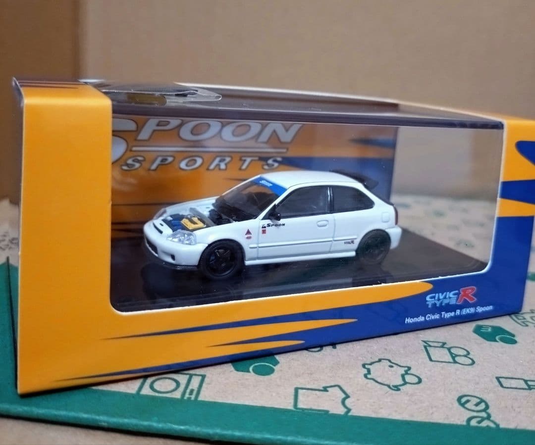 シビック タイプR EK9 Spoon 1/64