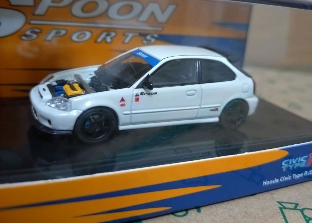 シビック タイプR EK9 Spoon 1/64