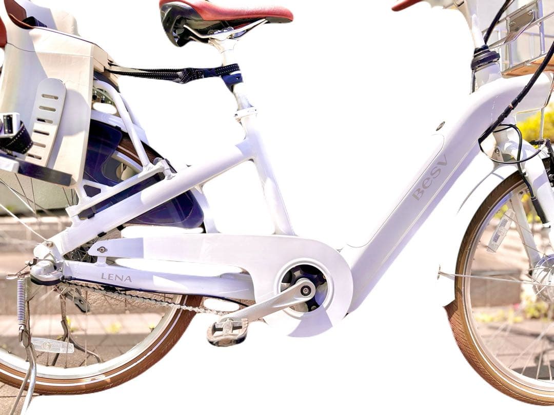 BESV LENA 電動自転車＋bobike チャイルドシート付・室内保管