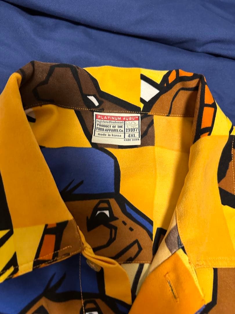 入手困難fubu 4XL シャツ　b系