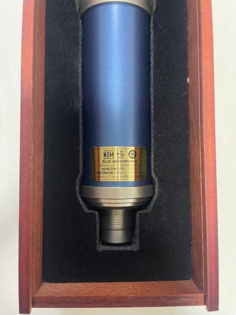 ⭐︎新品／未使用⭐︎Blue Microphones コンデンサーマイク 青