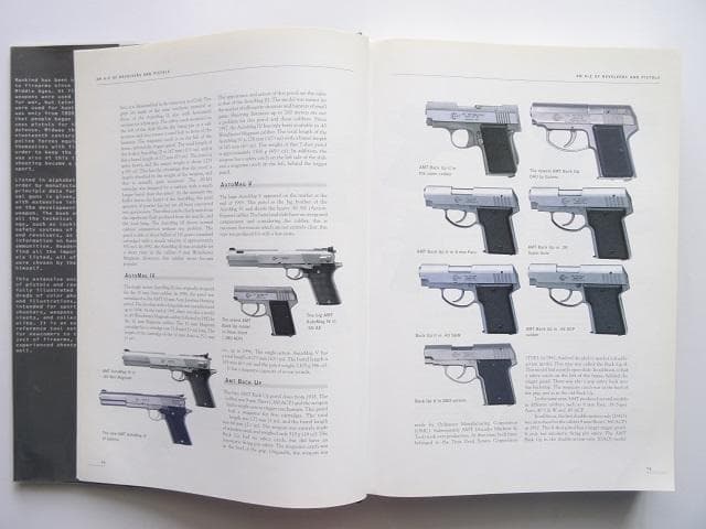 洋書◆拳銃やリボルバー写真集 本 ミリタリー スミス コルト ベレッタ 銃弾