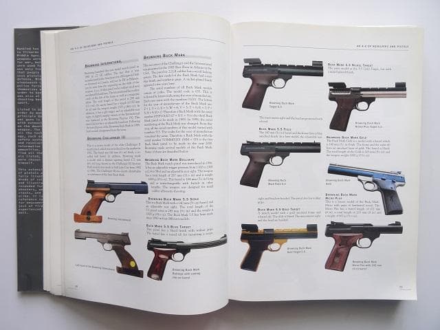 洋書◆拳銃やリボルバー写真集 本 ミリタリー スミス コルト ベレッタ 銃弾