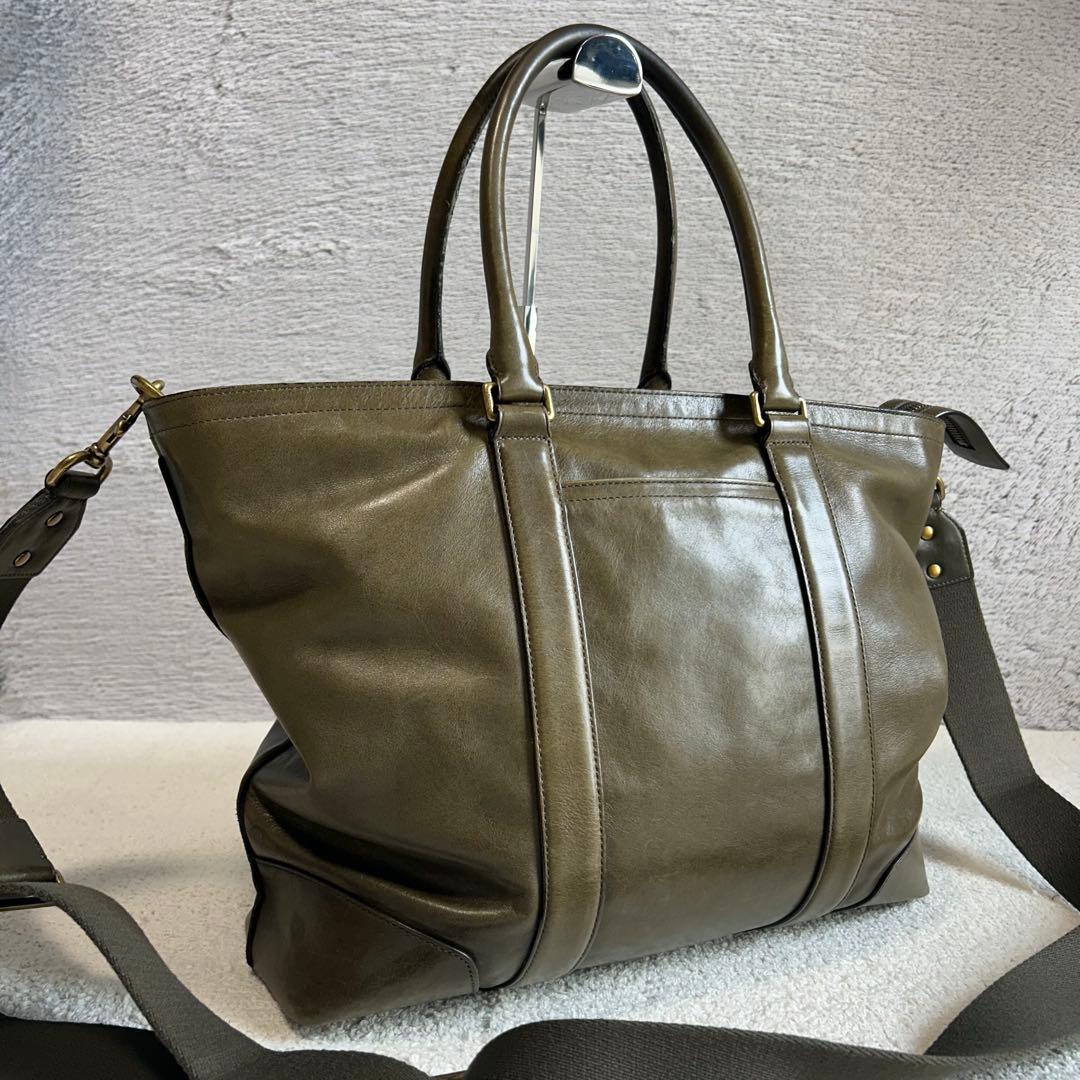COACH コーチ トートバッグ 70600 レザートートバッグ　チャーム付き