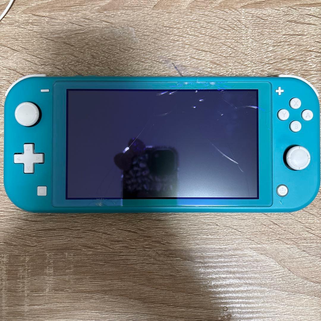 Nintendo Switch Lite ターコイズ 本体　ジャンク