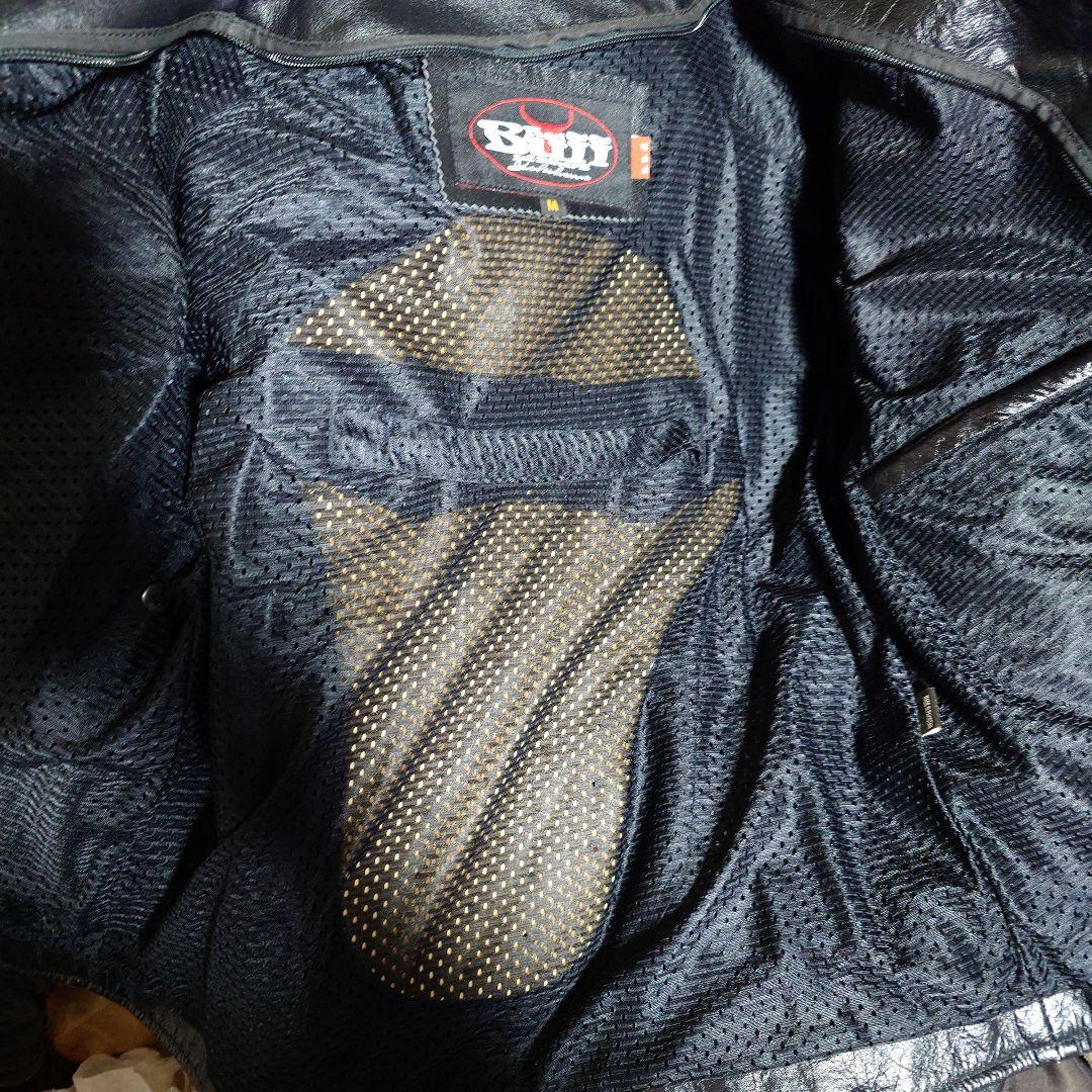 RED BULL LEATHER　レザーライダースM
