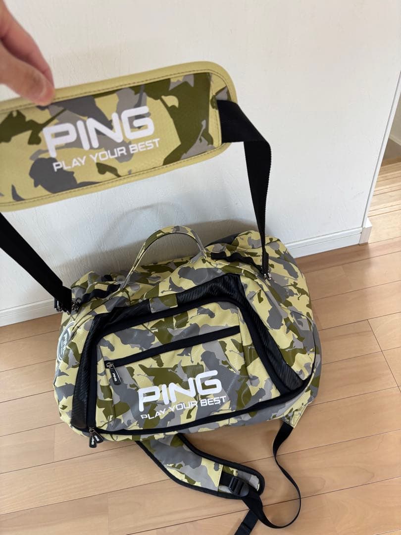 PING 迷彩柄 3wayミニボストンバッグ