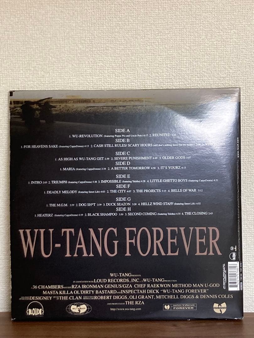 WU-TANG CLAN 4枚組アルバムとシングルのLP2点セット