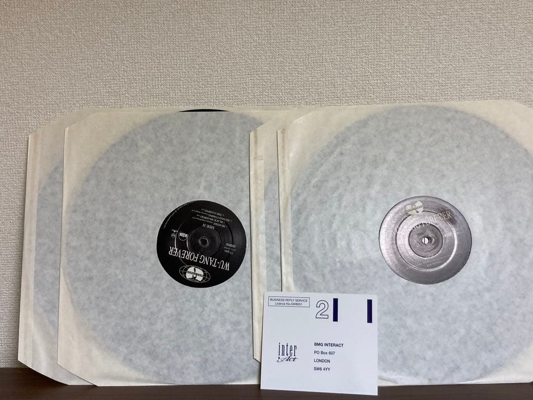 WU-TANG CLAN 4枚組アルバムとシングルのLP2点セット
