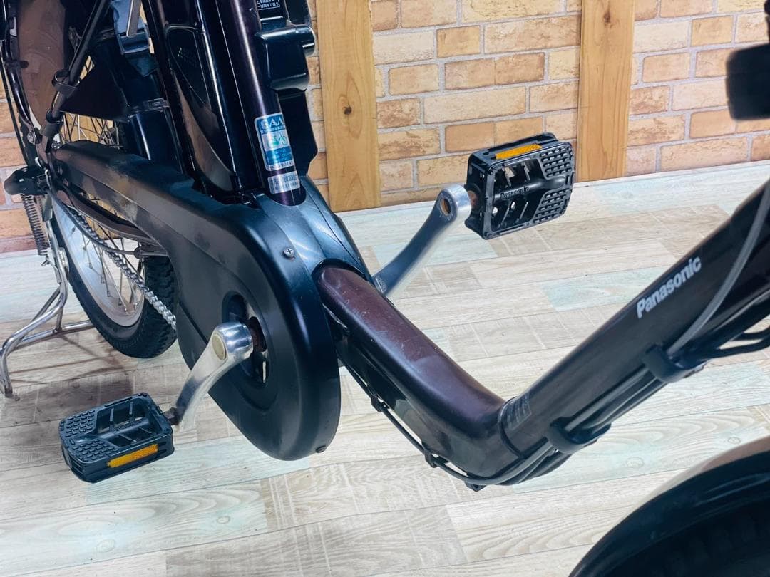 特価 ブラウン系 パナソニック 子供乗せ電動アシスト自転車 H3071