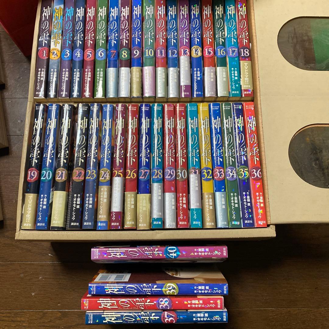 神の雫 1〜40巻+オマケ3巻(13.29.35ダブり)