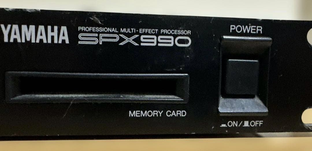 中古Yamaha SPX990 動作確認済み