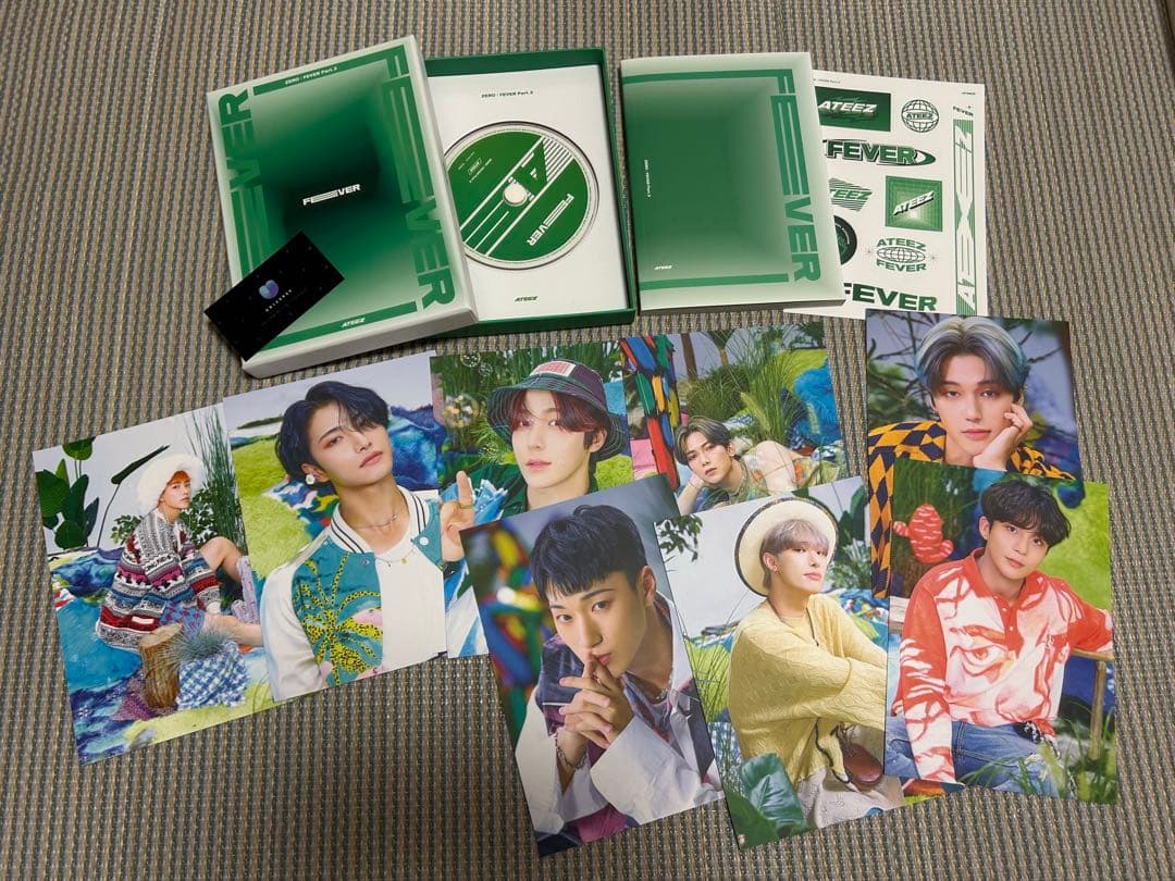ATEEZ CD まとめ売り おまけ付き （グッズ、ブロマイド、トレカ）値下げ⭕️