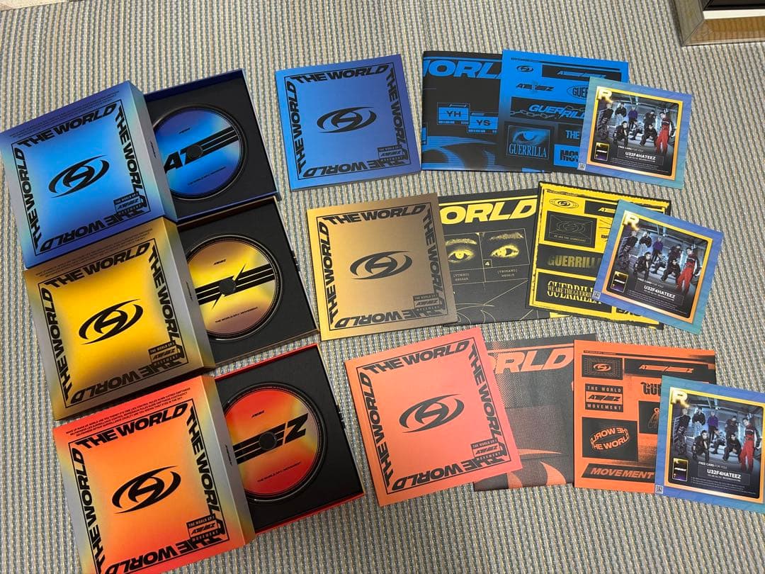 ATEEZ CD まとめ売り おまけ付き （グッズ、ブロマイド、トレカ）値下げ⭕️
