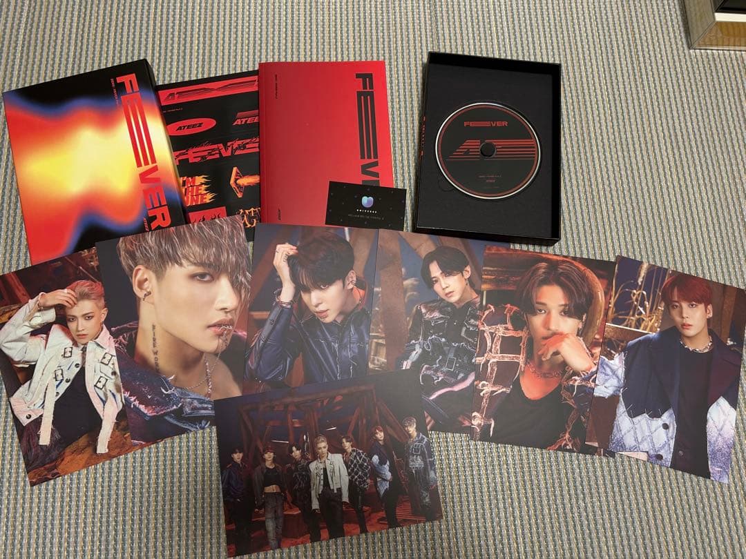 ATEEZ CD まとめ売り おまけ付き （グッズ、ブロマイド、トレカ）値下げ⭕️