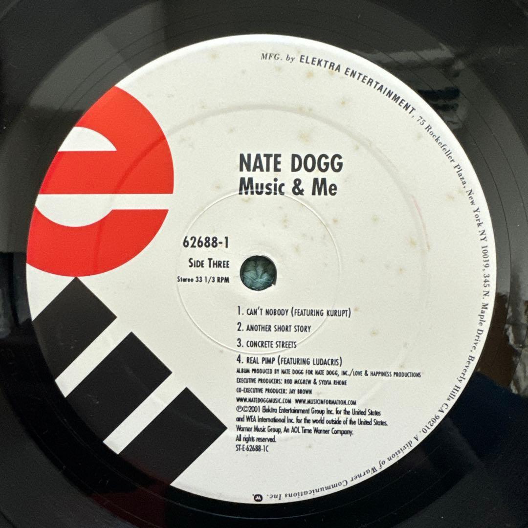 NATE DOGG『MUSIC & ME』LP アナログ レコード