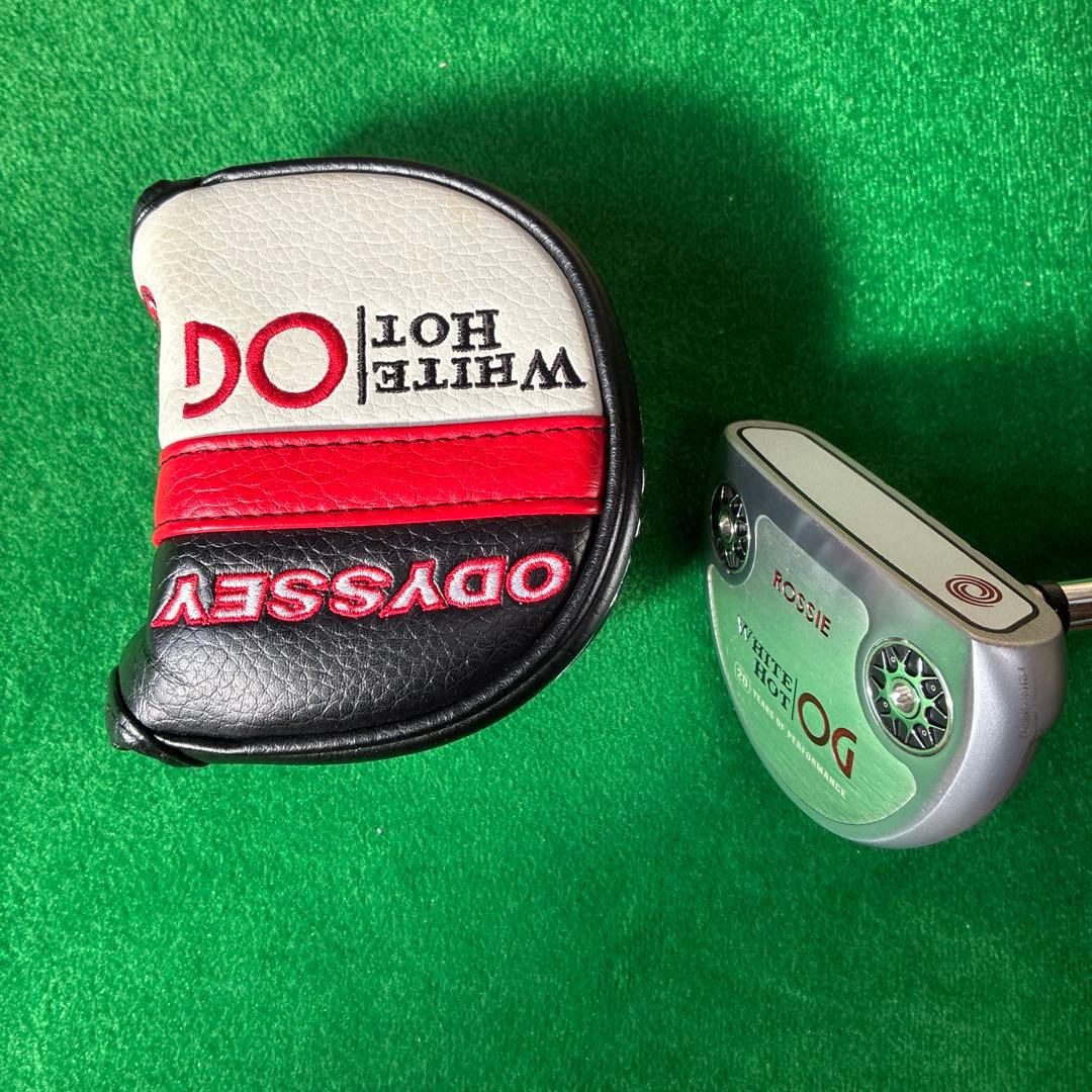 【美品】ODYSSEY ROSSIE White Hot OG 34㌅