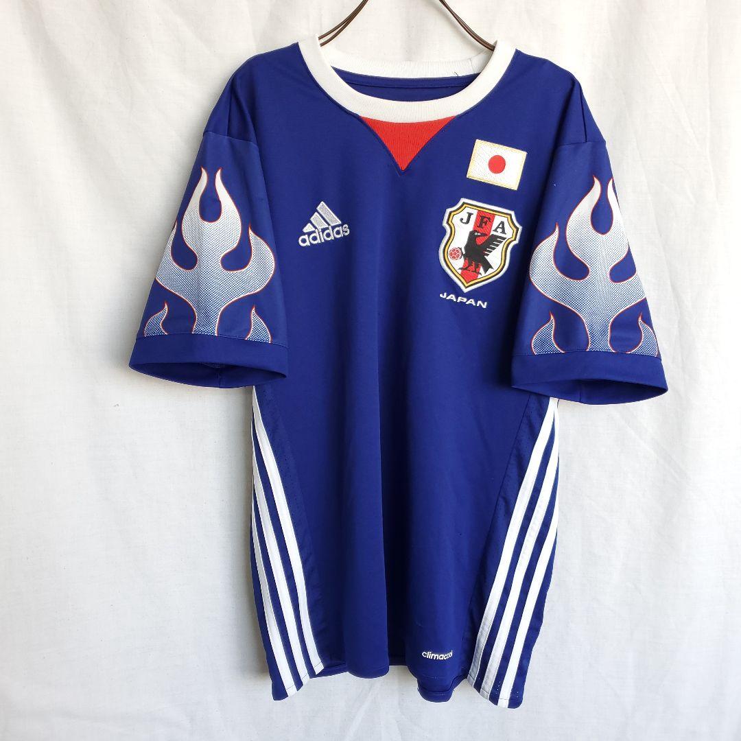 希少 日本代表 ユニフォーム フランスW杯 炎モデル 98年 復刻 モデル 青