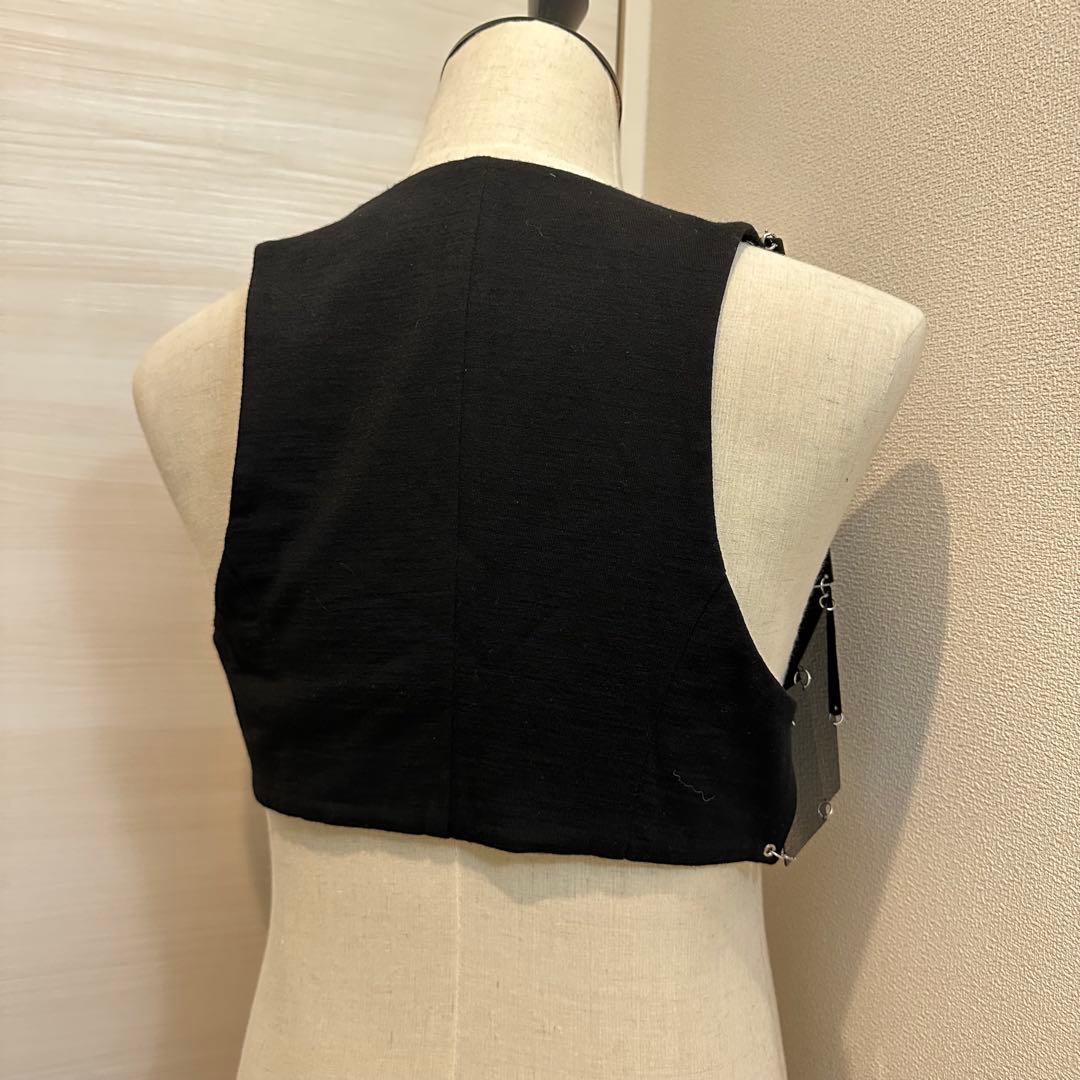 の*め様 COMME des GARCONS NOIR 90ss プレートベスト