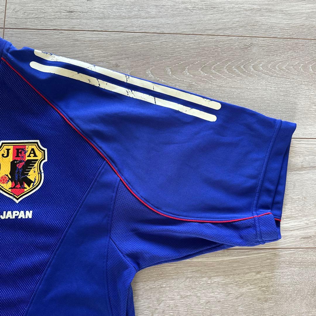 adidas サッカー日本代表　レプリカ　ユニフォーム M 柳沢敦　13 日本製