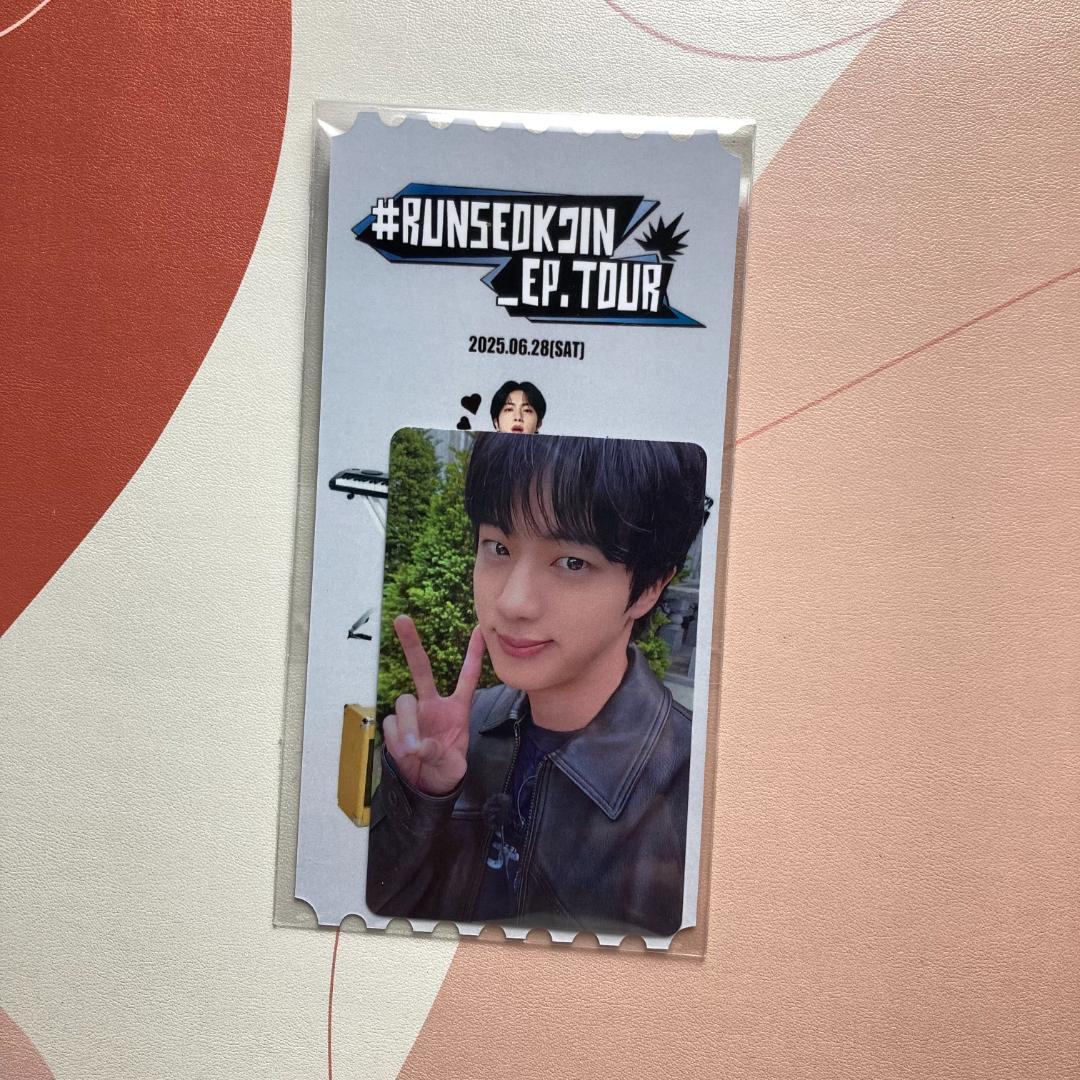 BTS 6/28 RUNSEOKJIN_EP.TOURE JIN トレカ