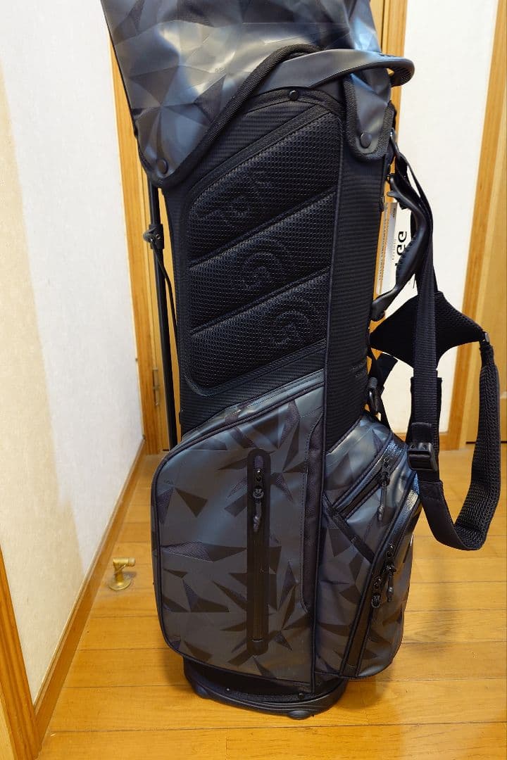 PGC ゴルフバッグ ブラック 迷彩柄