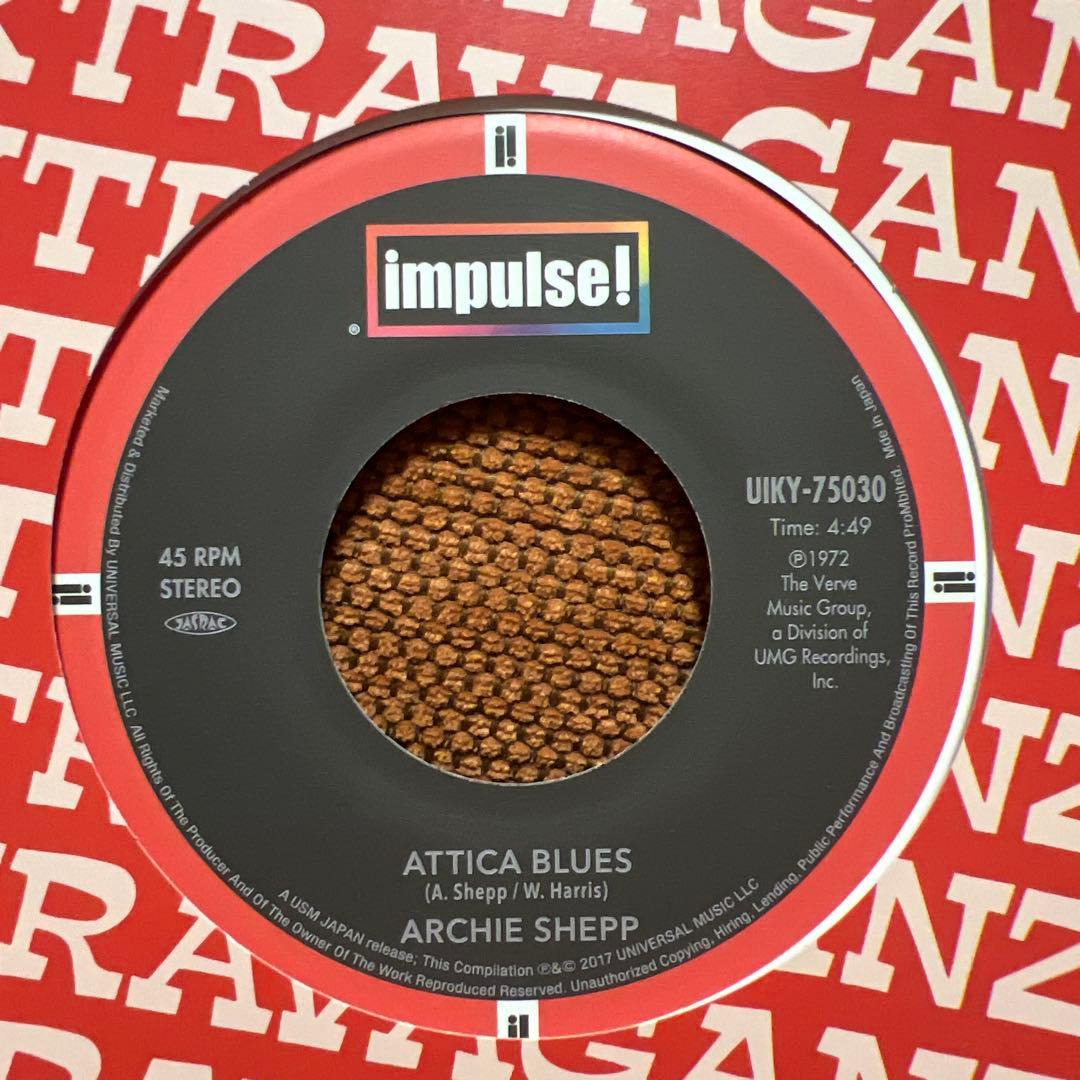レア7インチ盤！ARCHIE SHEPP / ATTICA BLUES