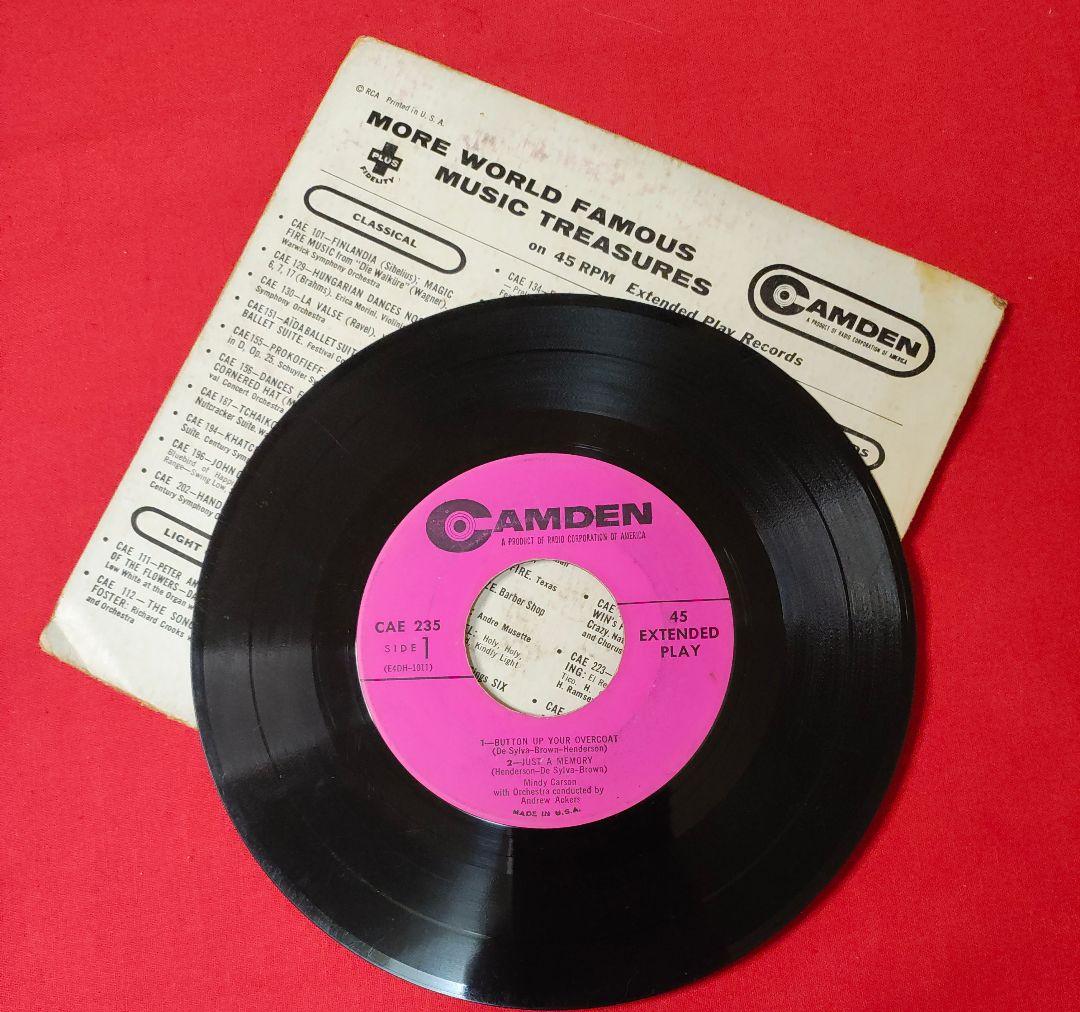 【ジャズヴォーカル】ミンデイ・カーソン Orig EP廃盤★入手最難関アルバム