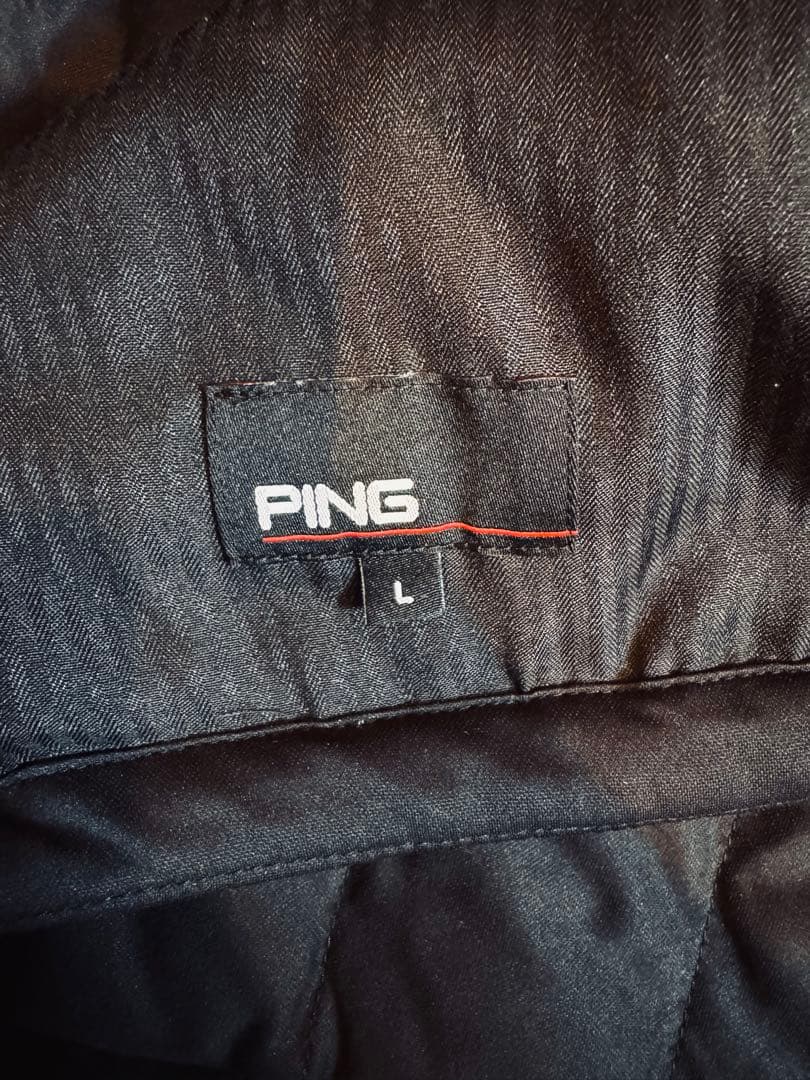 PING ピン スニード 中綿 ブラック Lサイズ