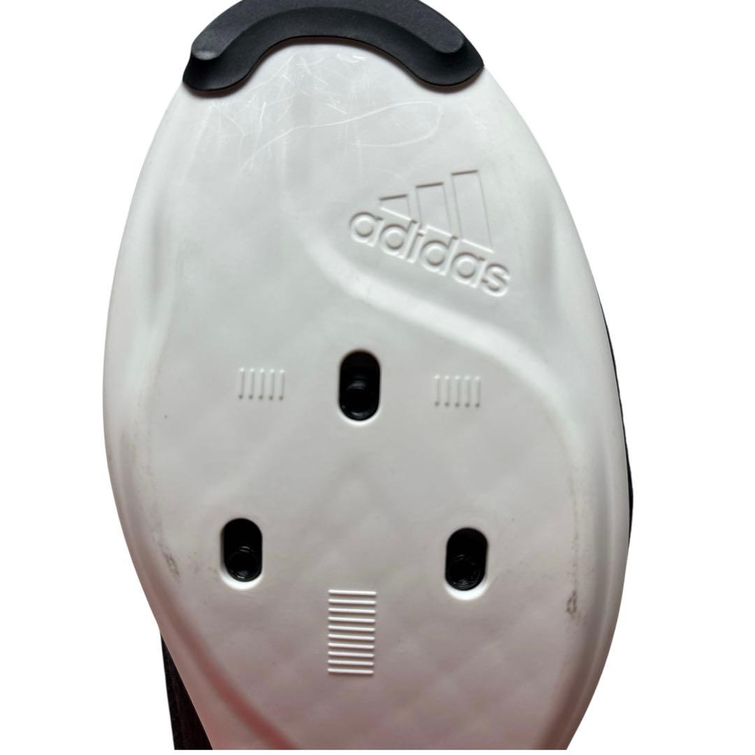 adidas サイクリングシューズ ブラック　メンズ　サイズ30㎝