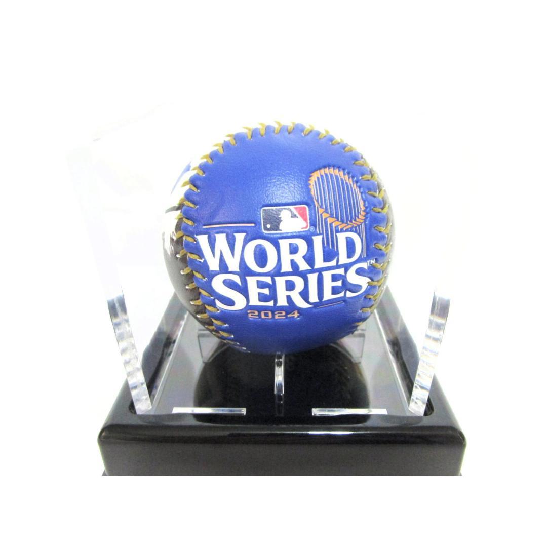 稀少！ 大谷翔平ドジャース 2024 WS 硬式ボール ディスプレイケース入り